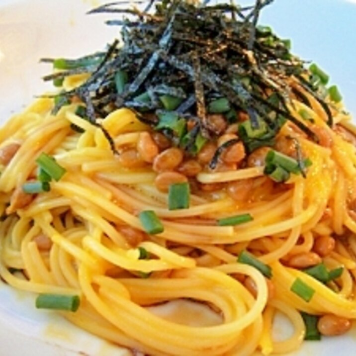 混ぜるだけで簡単 納豆パスタ レシピ 作り方 By 長澤家長男 楽天レシピ